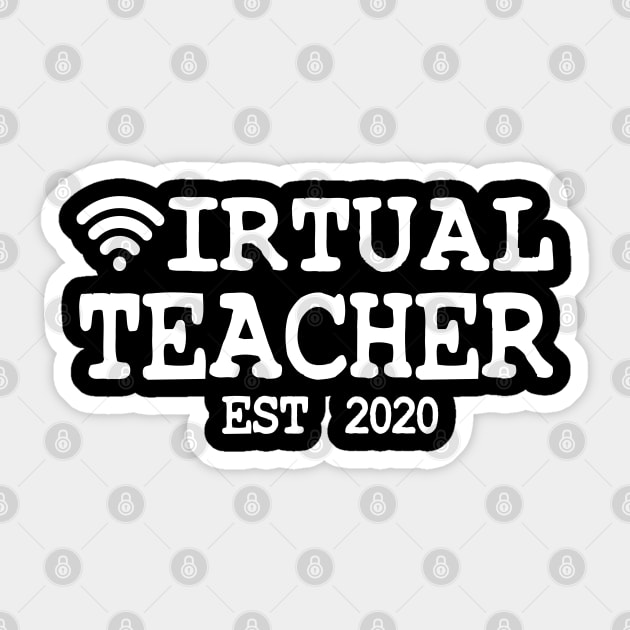 Virtual Teacher Strong Sticker by Rebrand